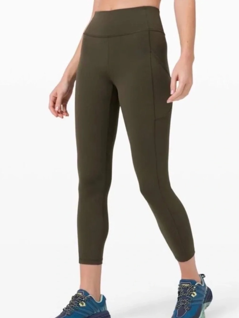🍏 Lululemon Invigorate High Rise Tight - Olive 🍏